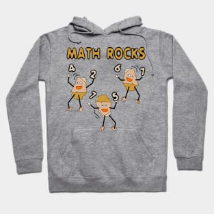 Math Rocks School Subject Hoodie